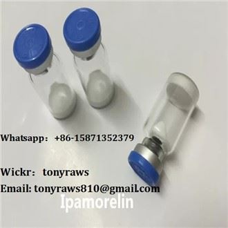 Ipamorelin 170851-70-4 Muskuļu veidošana Peptīds 99% Tīrība Spēcīgs efekts